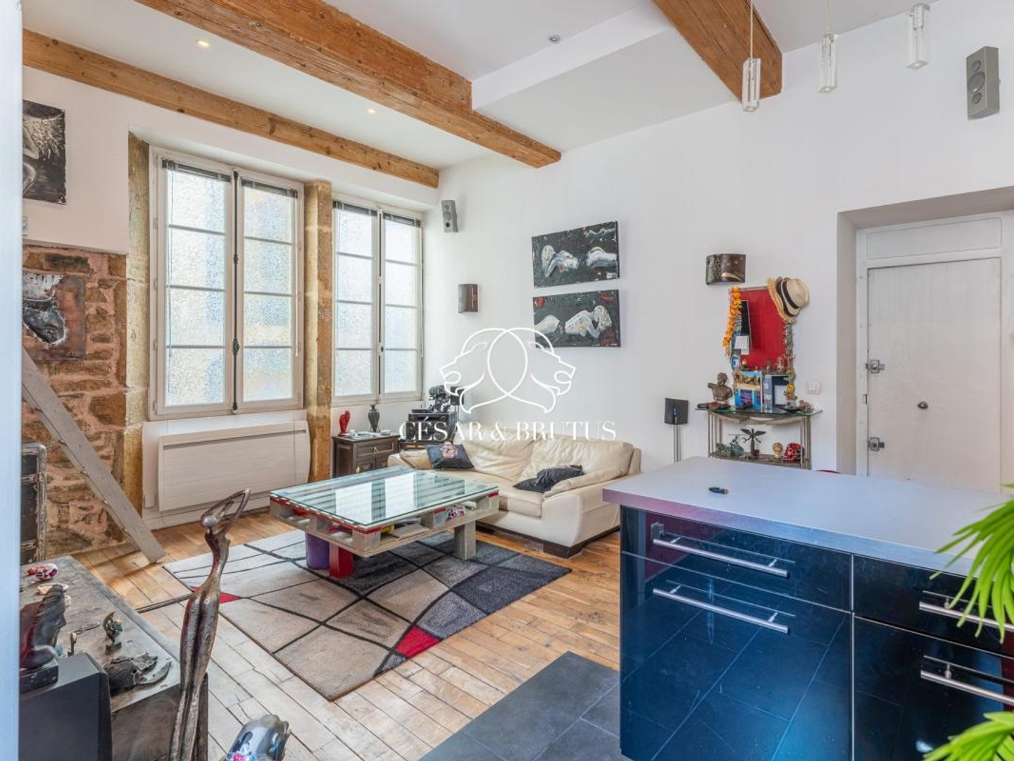 Appartement à vendre - 2 pièces - 45m2 - Lyon 1e (69001)