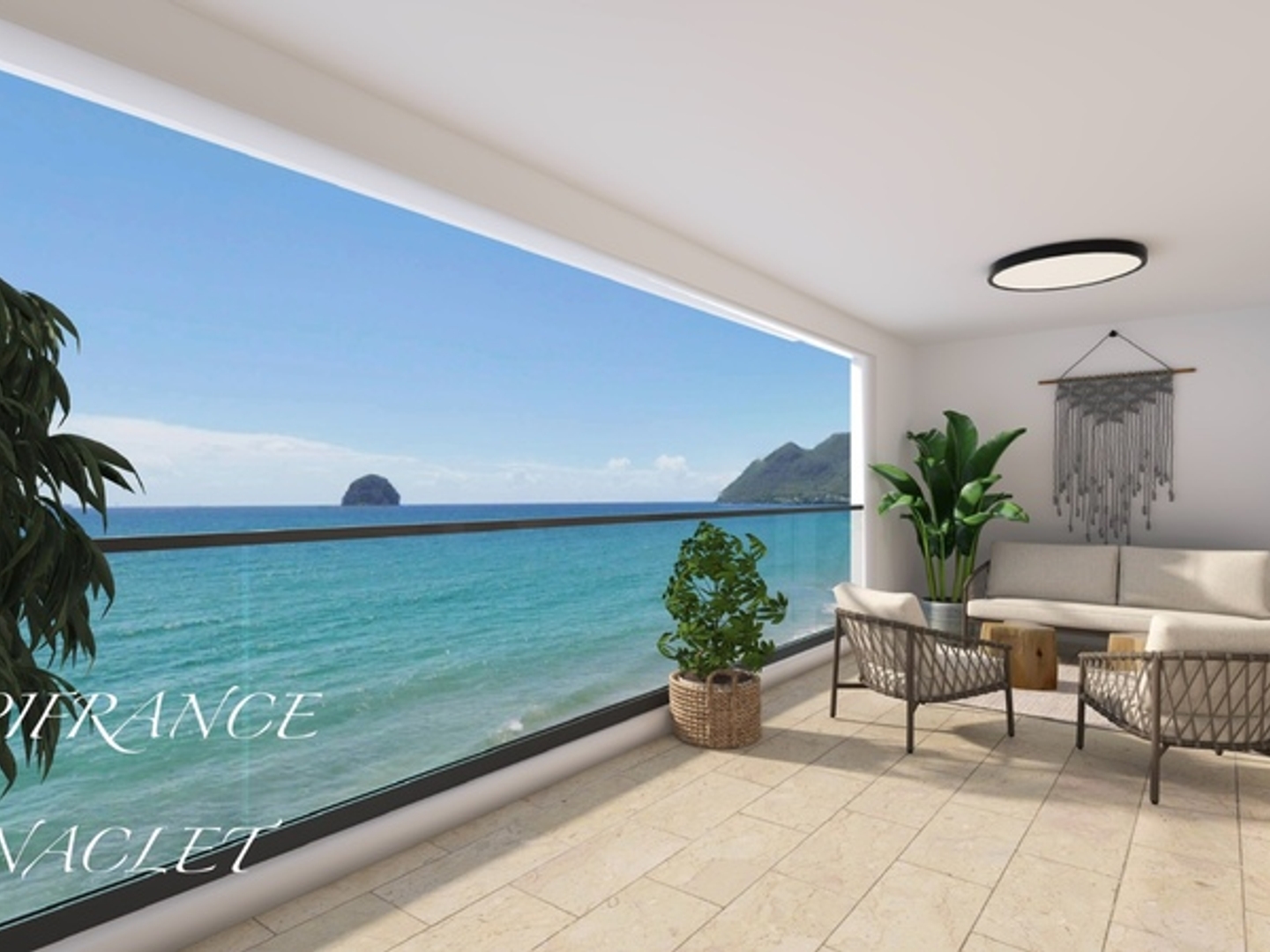 Appartement à vendre - 2 pièces - 45m2 - Le Diamant (97223)