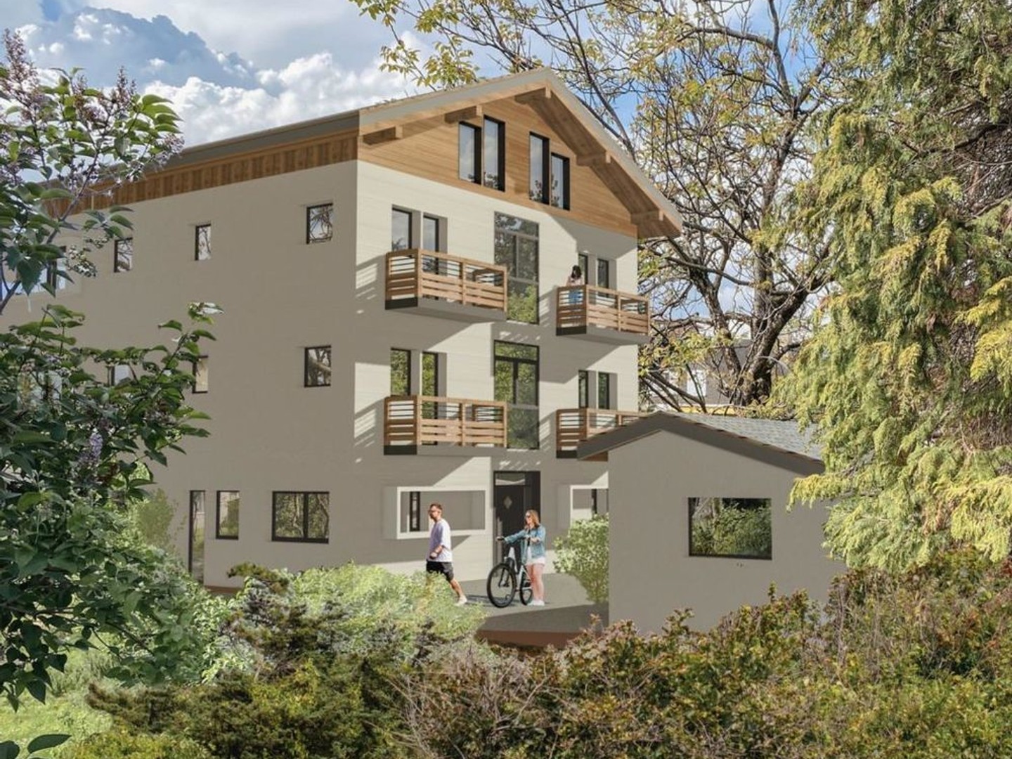 Appartement T3 - Rez de Jardin