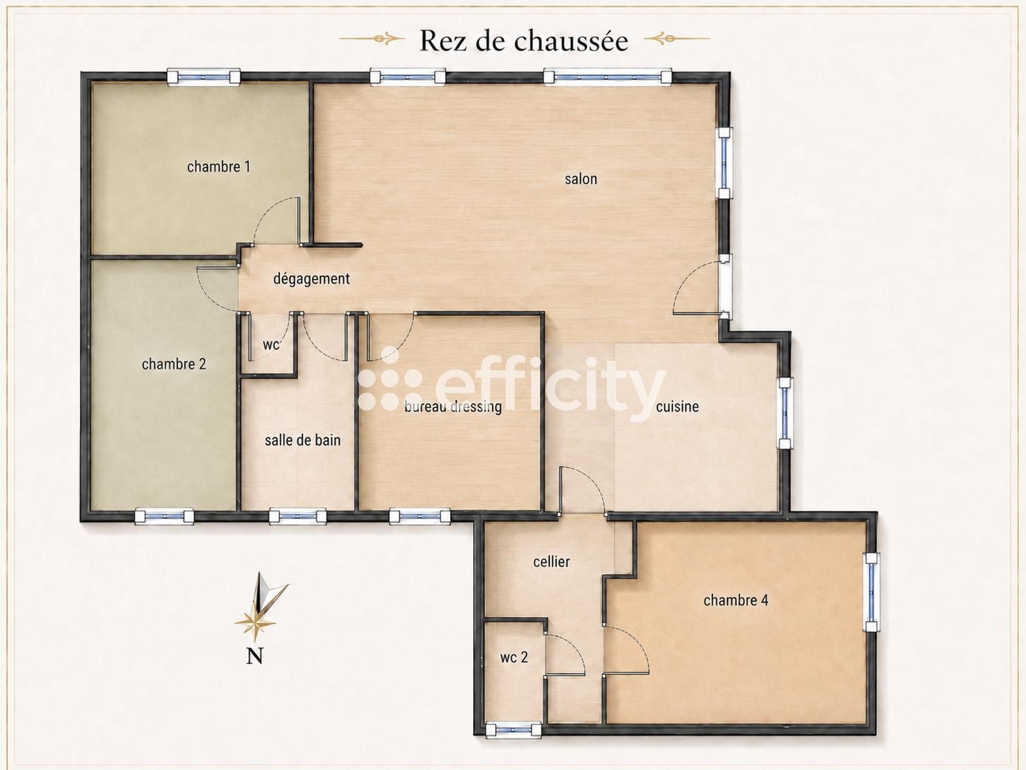 Maison à vendre - 5 pièces - 113m2 - Gréasque (13850)