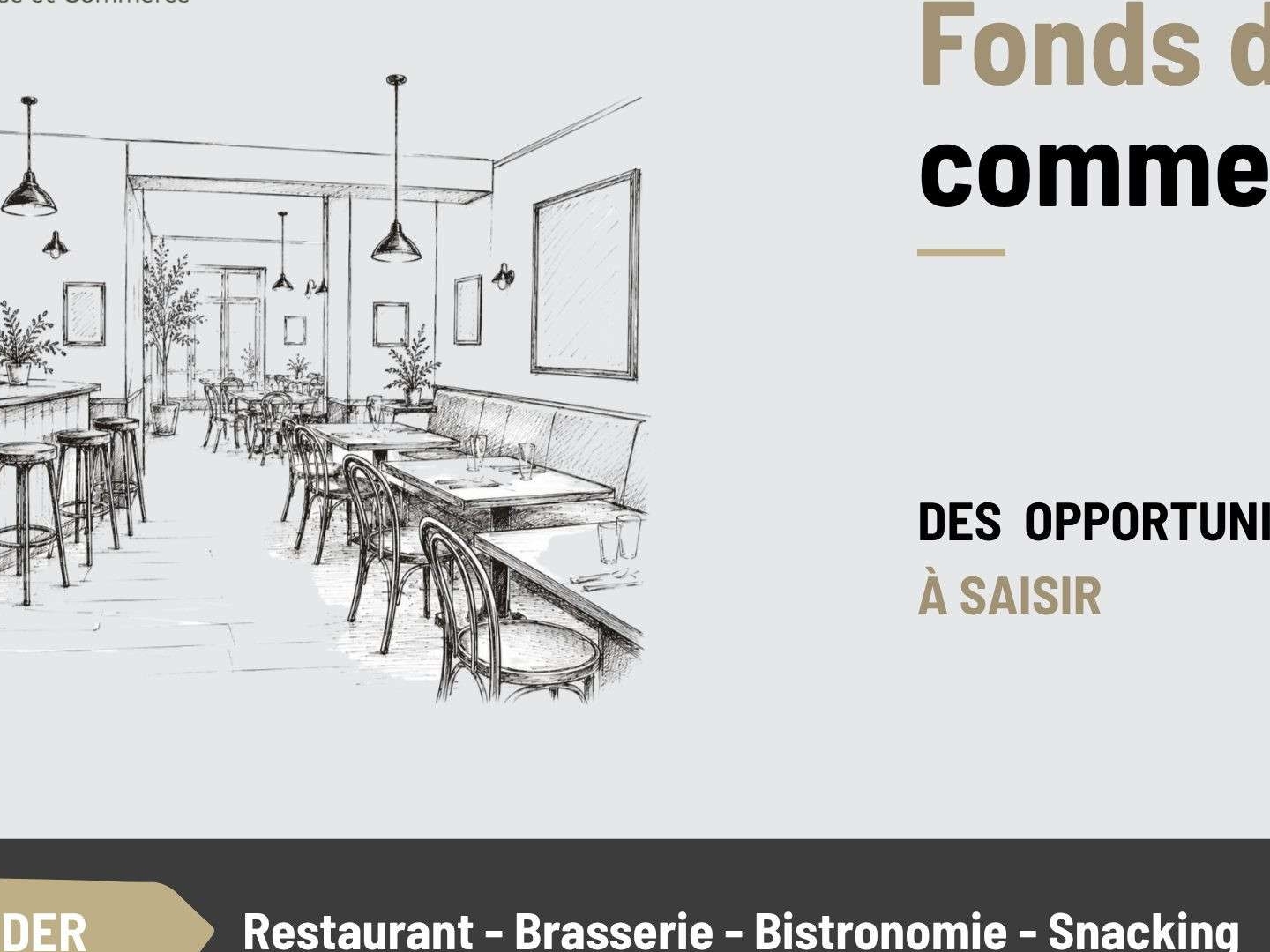 Restaurant terrasse à vendre Les Sables-d'Olonne