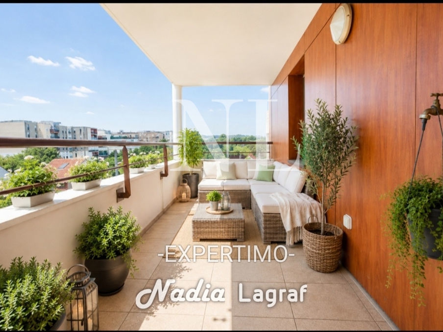Appartement F4 avec terrasse, balcon, parking et accès rapide Paris Argenteuil
