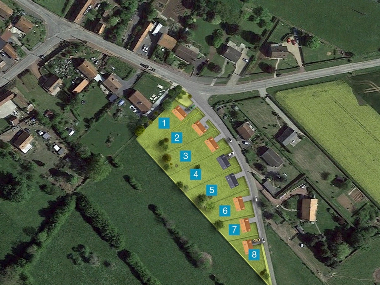 Terrain en individuel