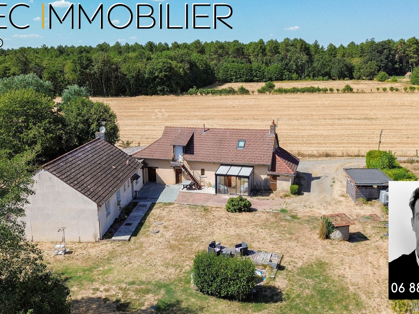 Propriété de Plain-pied en Campagne
