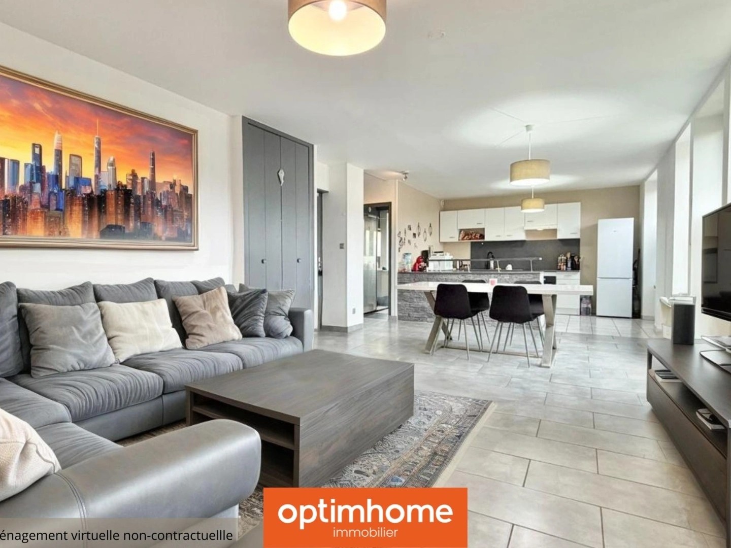 Appartement F2 avec jardin, terrasse et parking - Thaon-les-Vosges - Résidence calme
