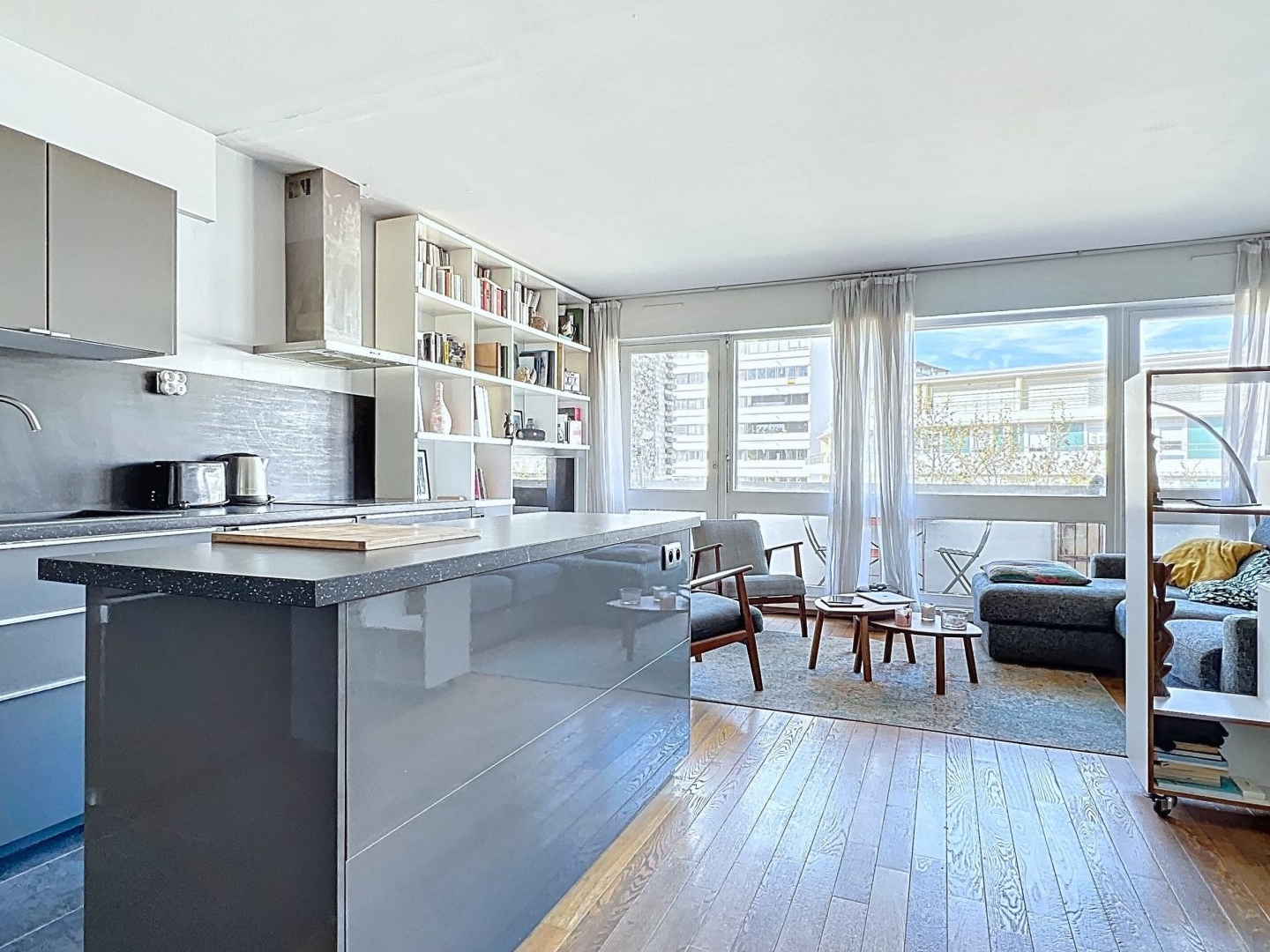 Appartement à vendre - 3 pièces - 58m2 - Paris 19e (75019)