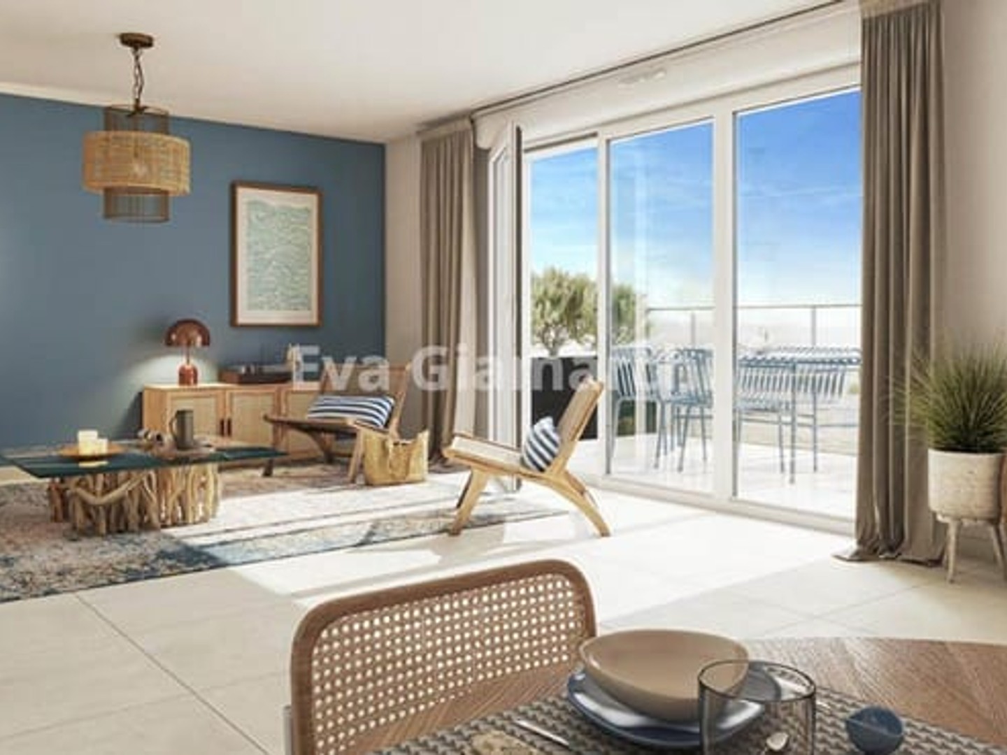Appartement 3 pièces 63 m²