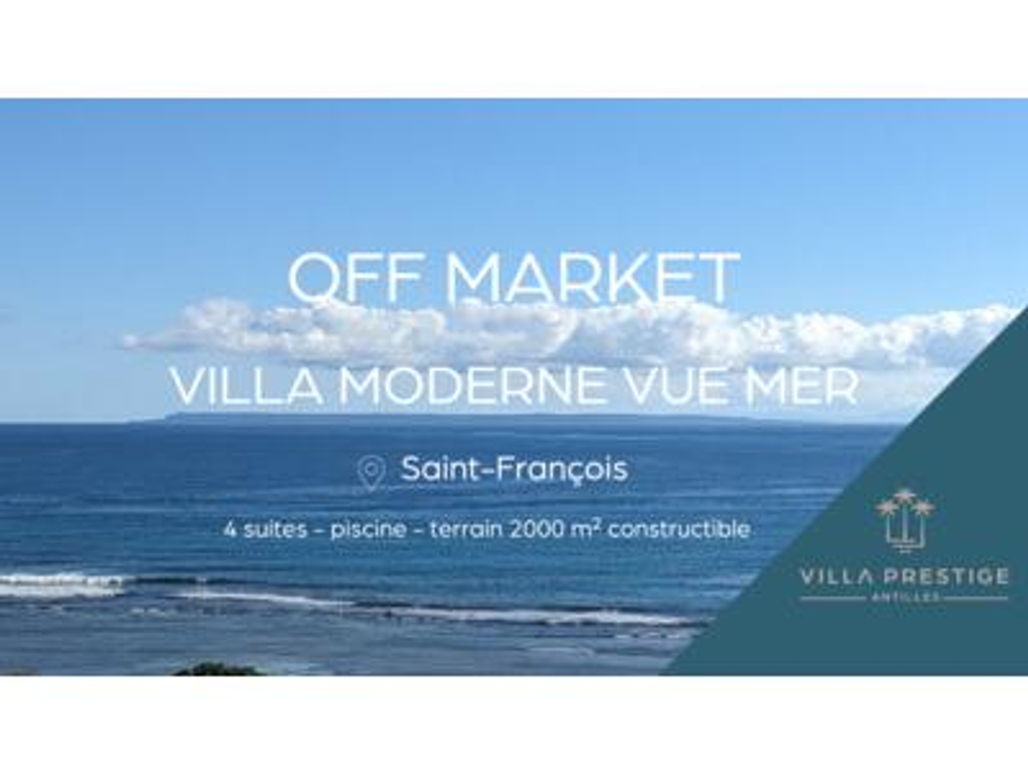 Maison à vendre - 5 pièces - 155m2 - Saint-François (97118)