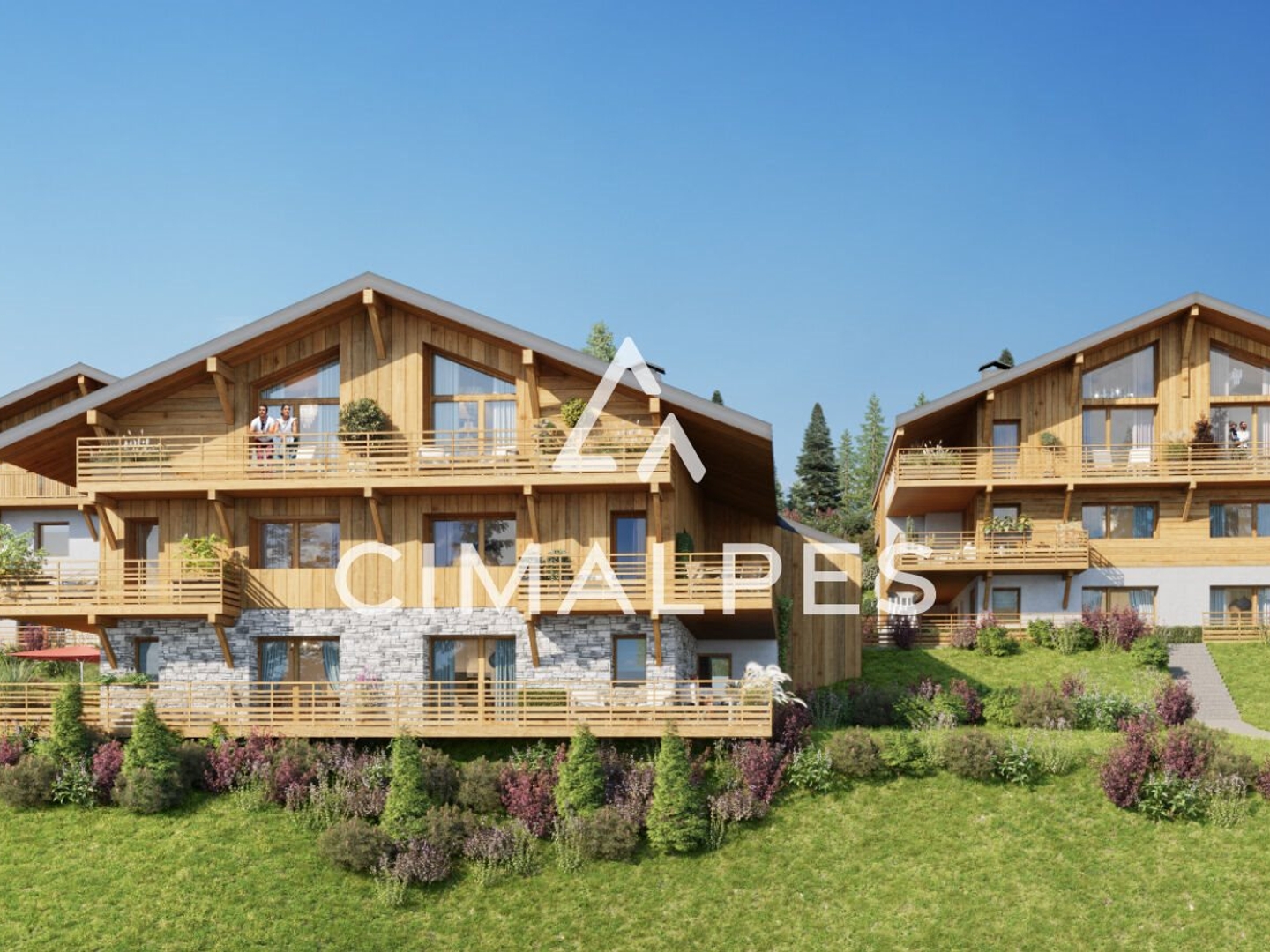 Appartement neuf 1 chambre + cabine - Avec jardin