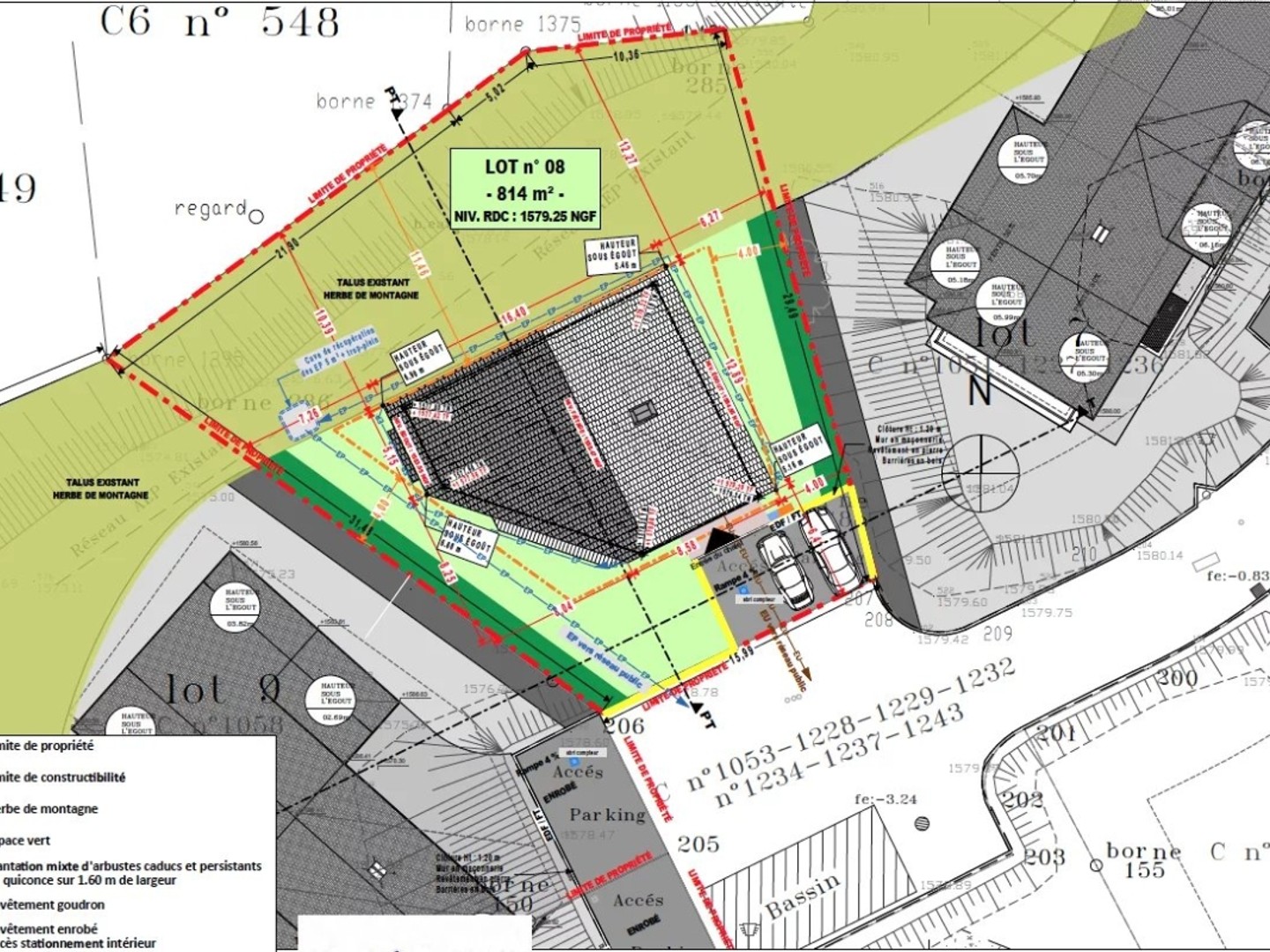 Chalet de Montagne - Lot 08 : Projet Exceptionnel avec Permis de Construire