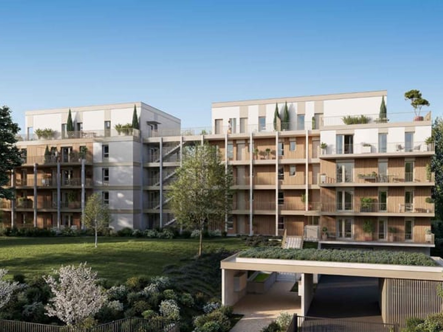 Une adresse privilégiée et verdoyante à Lyon