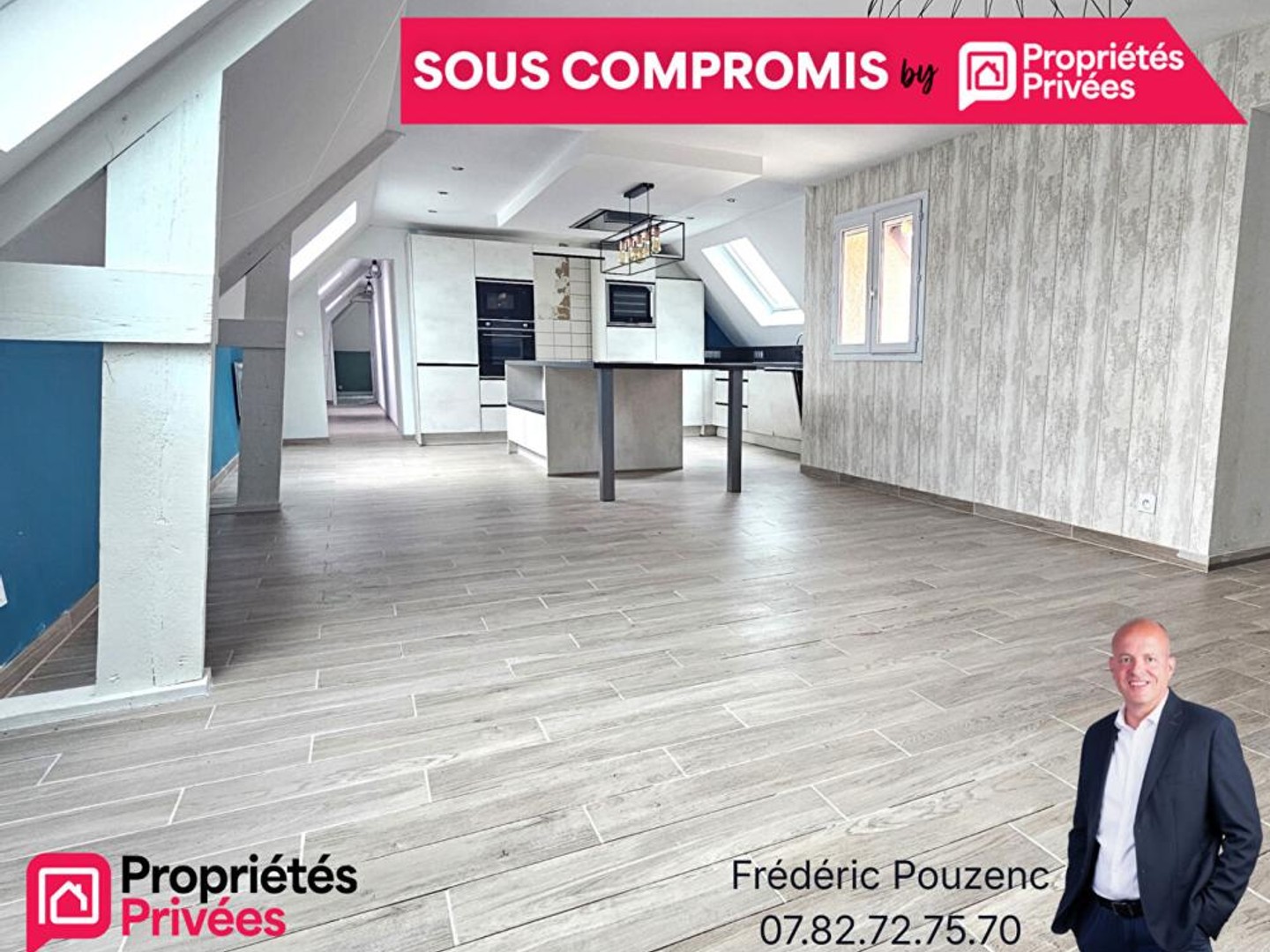 Condé sur Vesgre / Appartement spacieux rénové 4 chambres + 2 parkings