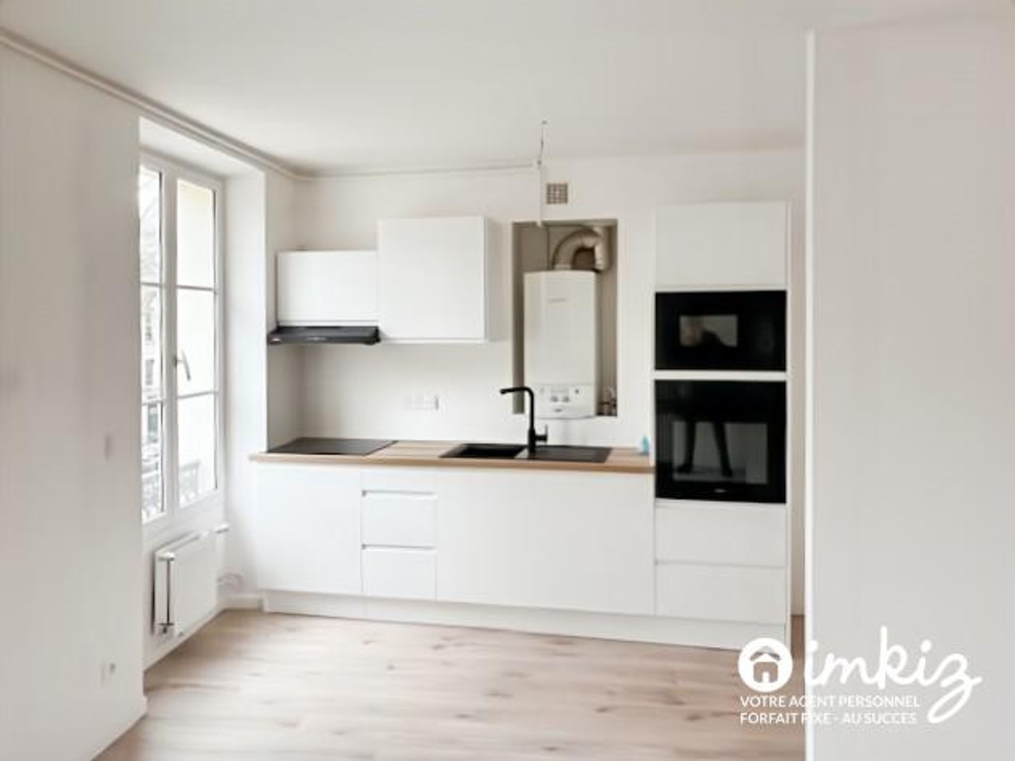Appartement 2 pièces traversant, avec dressing
