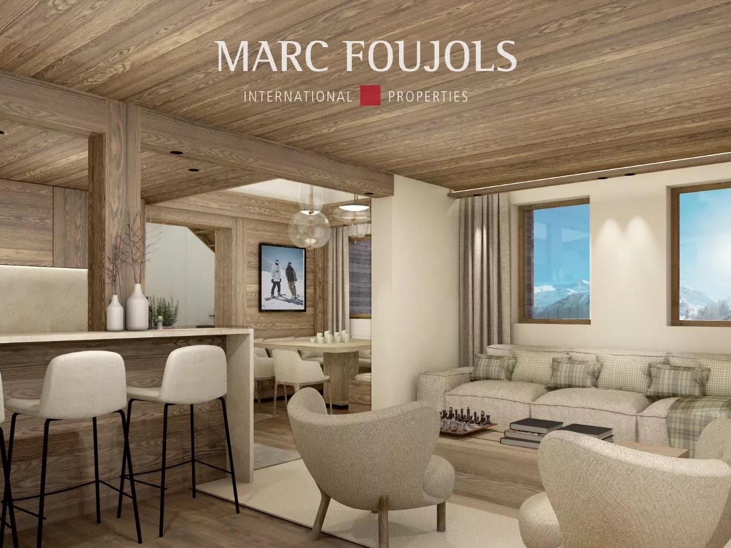 Appartement à vendre - 5 pièces - 199m2 - Val-D'isère (73150)