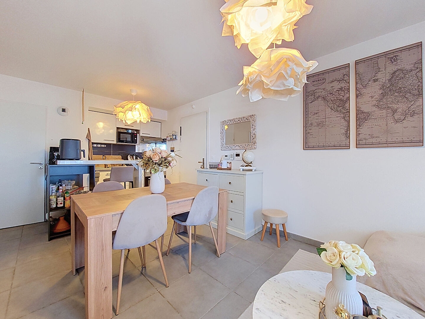 A VENDRE - Quartier Saint Martin du Touch - Appartement T2 de 43m² avec une place de parking et une loggia