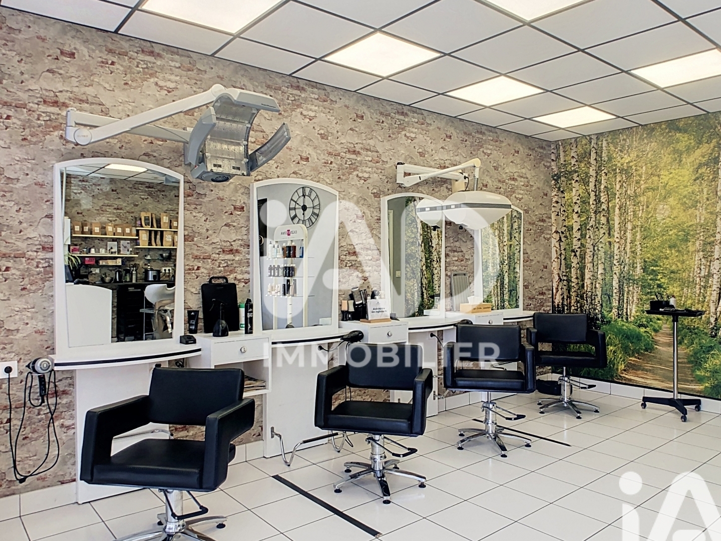 Fonds de commerce 1 pièce 35 m²