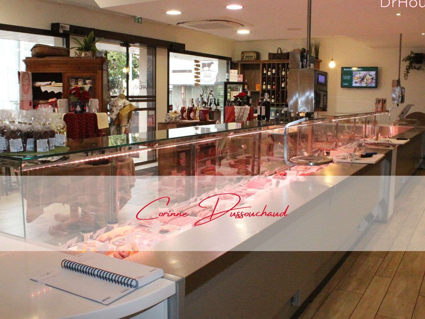 AV local boucherie clé en main 300m² à Chabanais