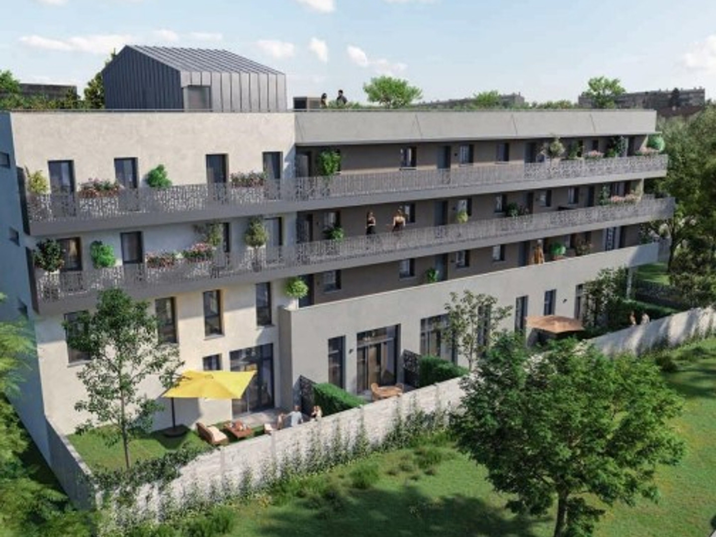 Appartement 3 pièces 65 m²