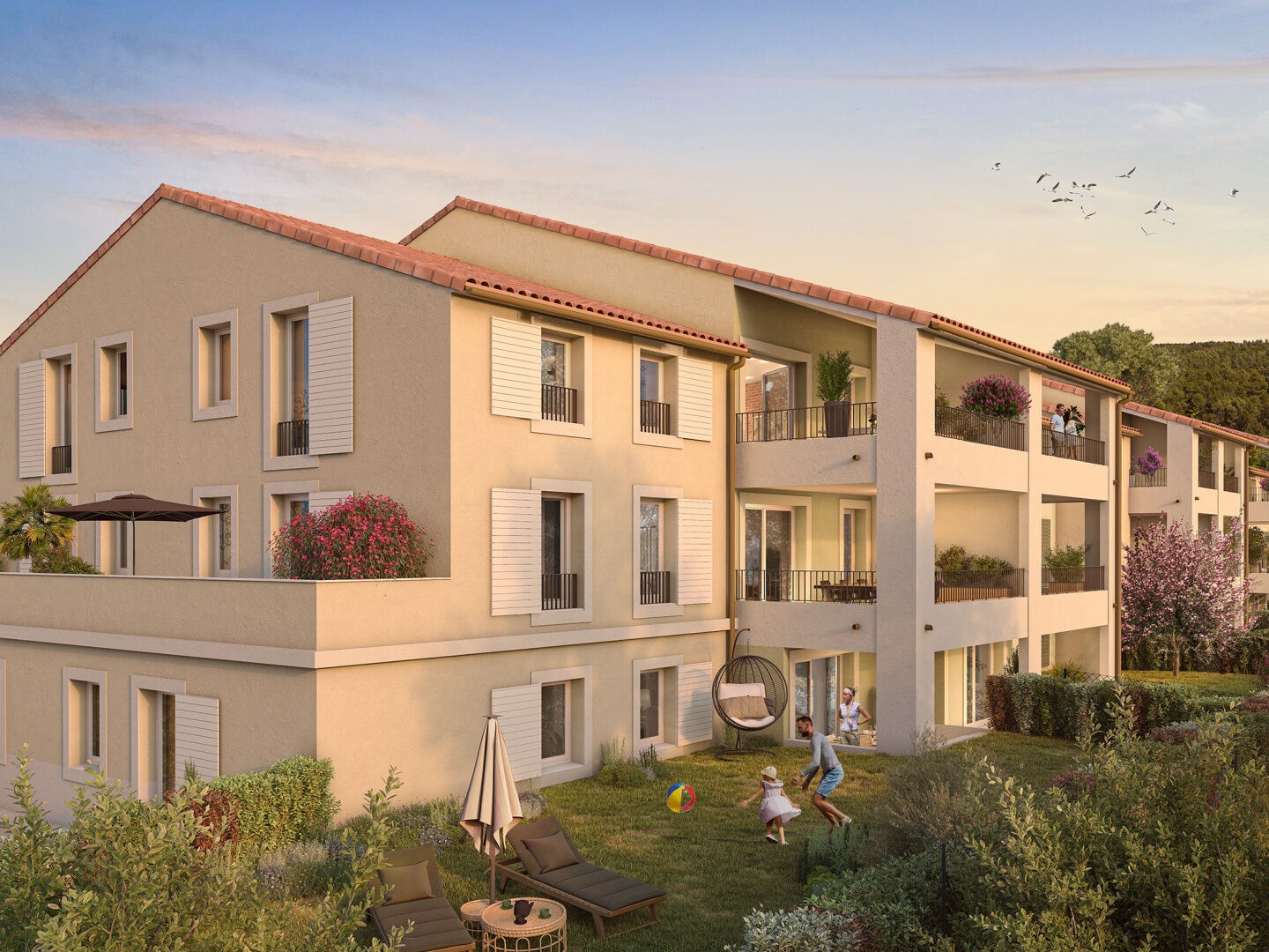 Appartement neuf T2 à rognes