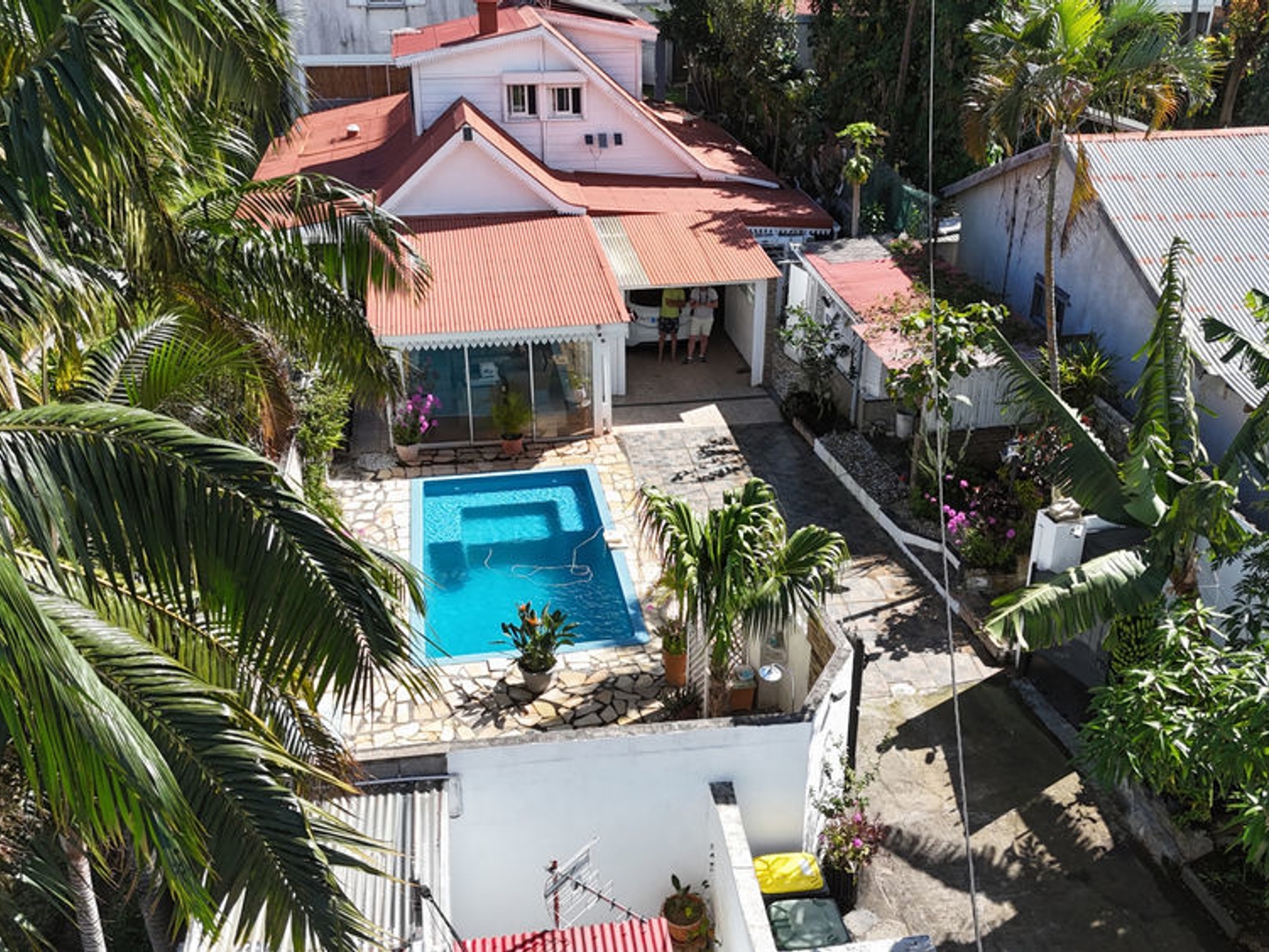 EXCLUSIVITÉ Villa avec piscine & studio indépendant Bras-Pontho, Le Tampon