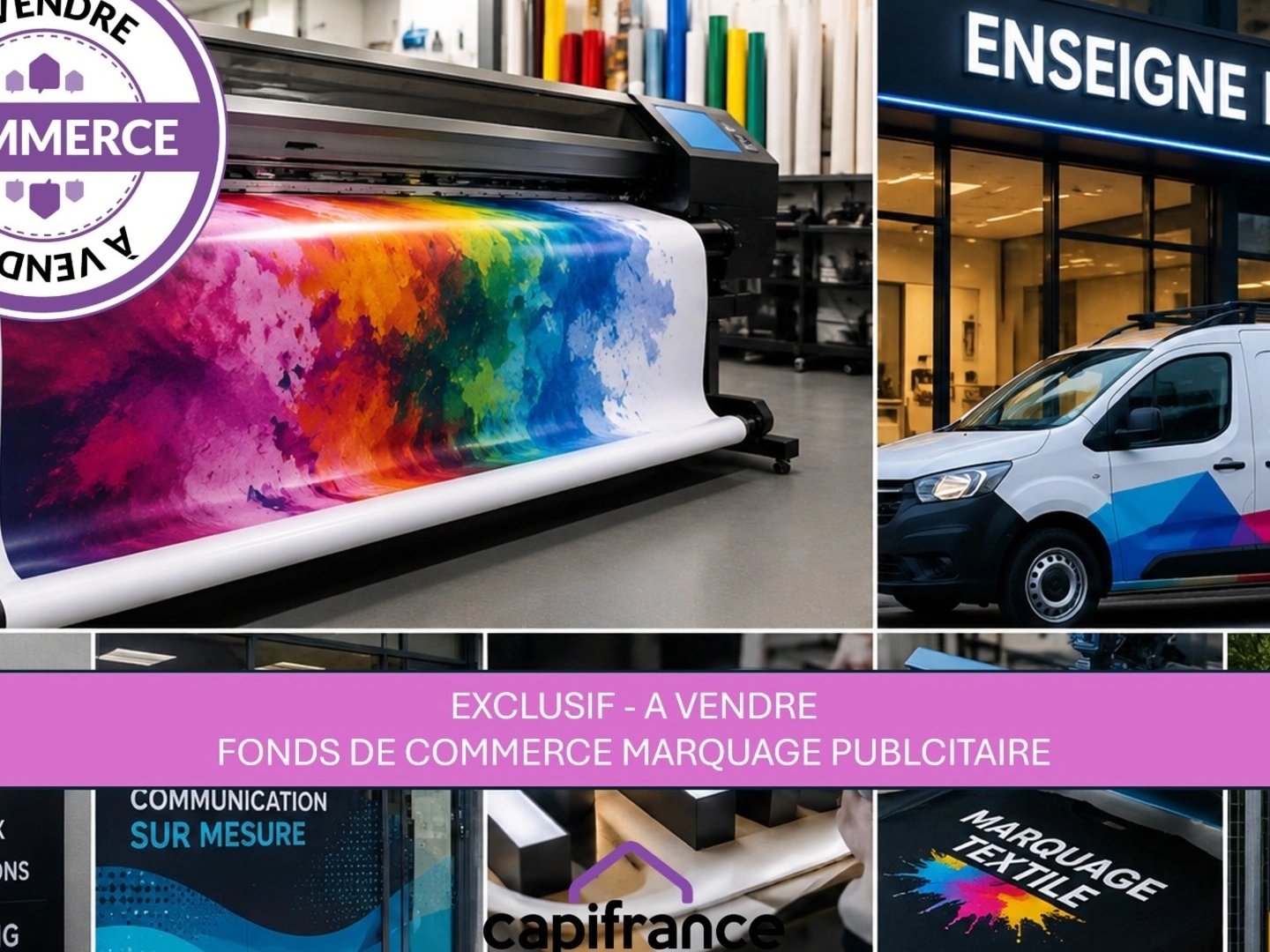 Fonds de commerce 3 pièces 80 m²