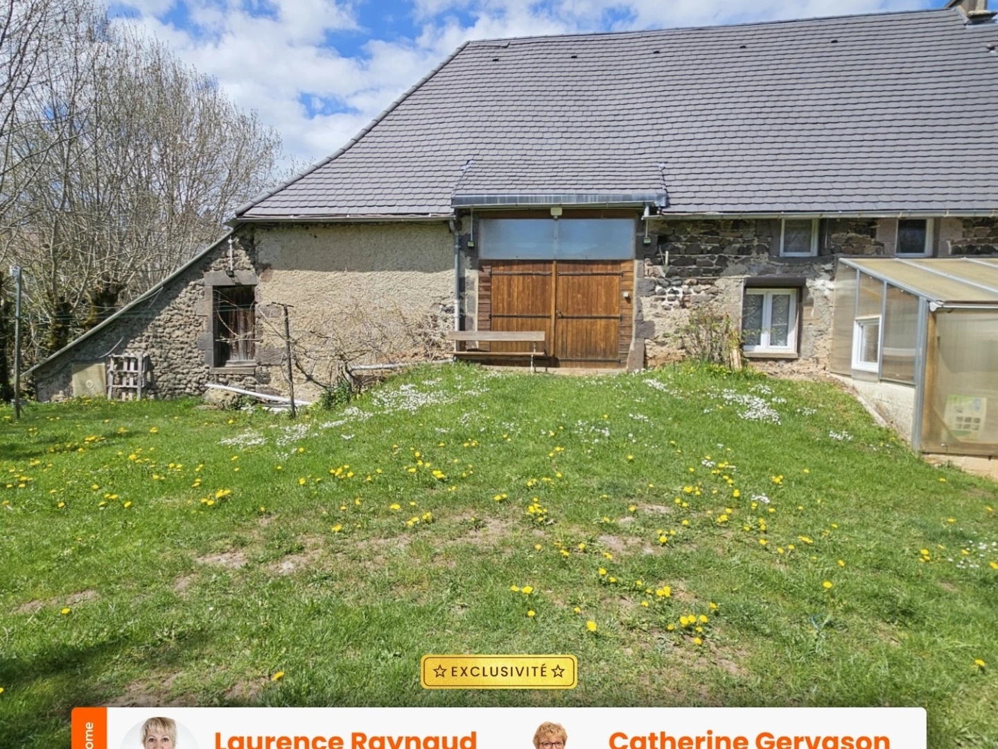 Maison à vendre - 6 pièces - 107m2 - Saulzet-Le-Froid (63970)
