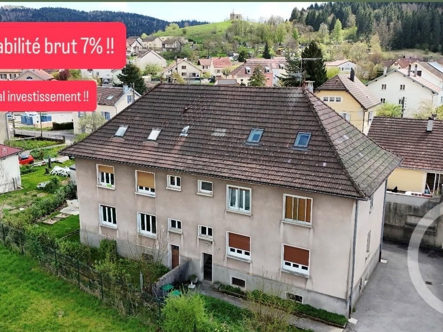 Immeuble 5 pièces 100 m²