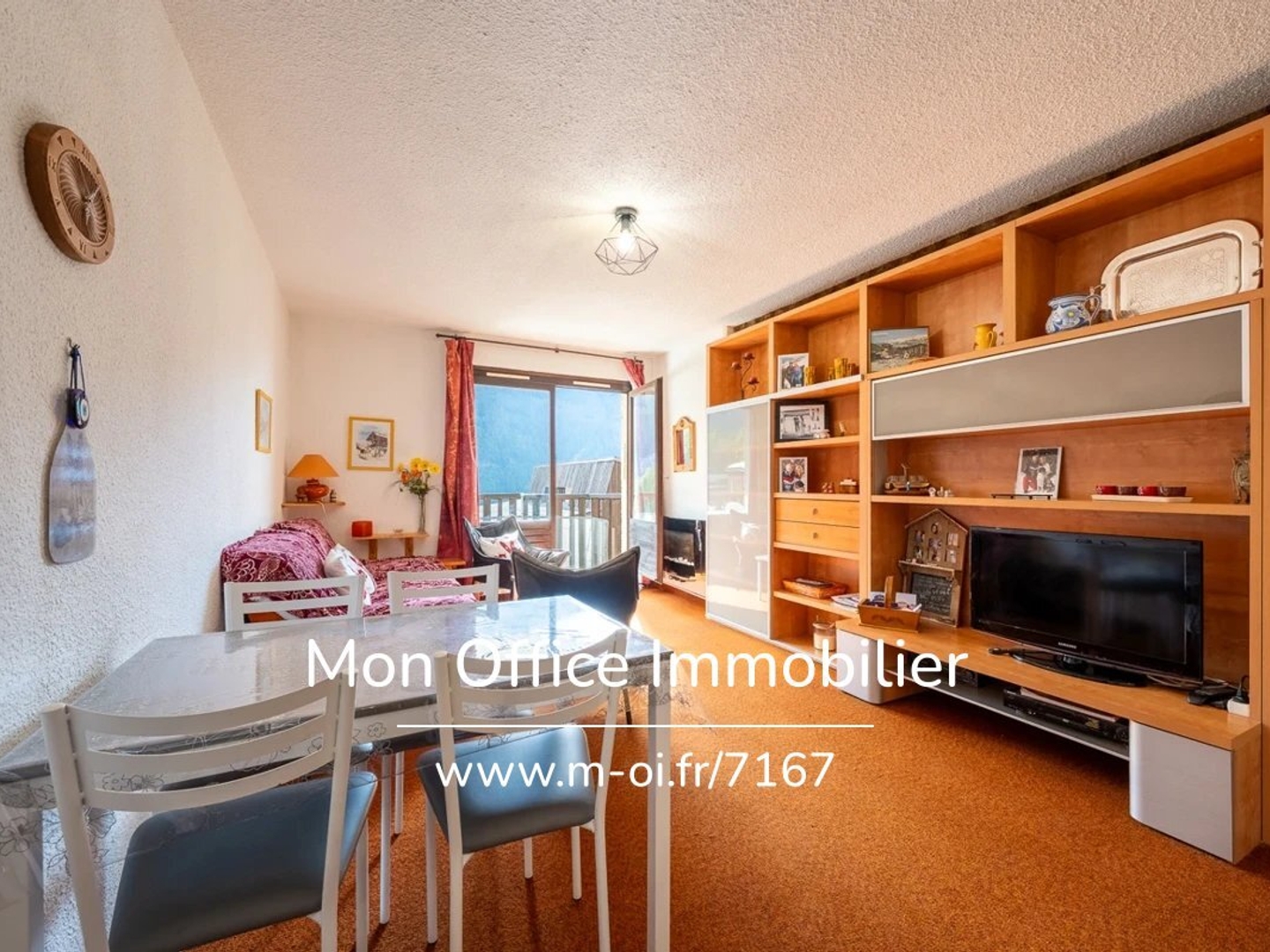 Vends appartement - 40 m² - 2 pièces, 2 chambres - Les Orres 05200