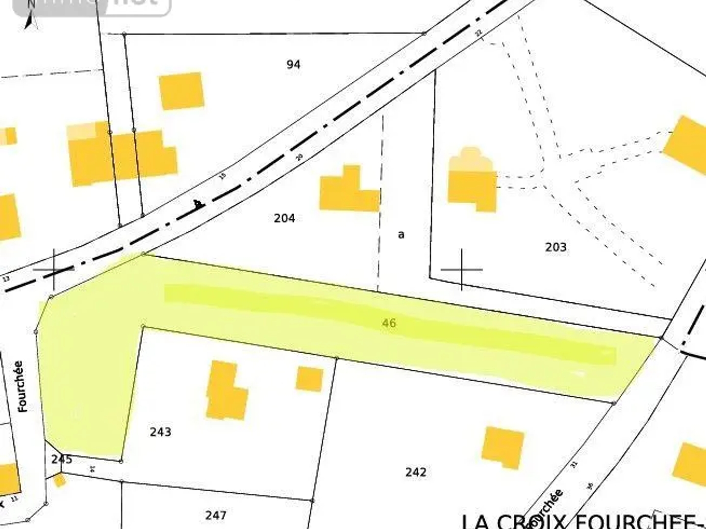 Terrain à bâtir 3150 m²