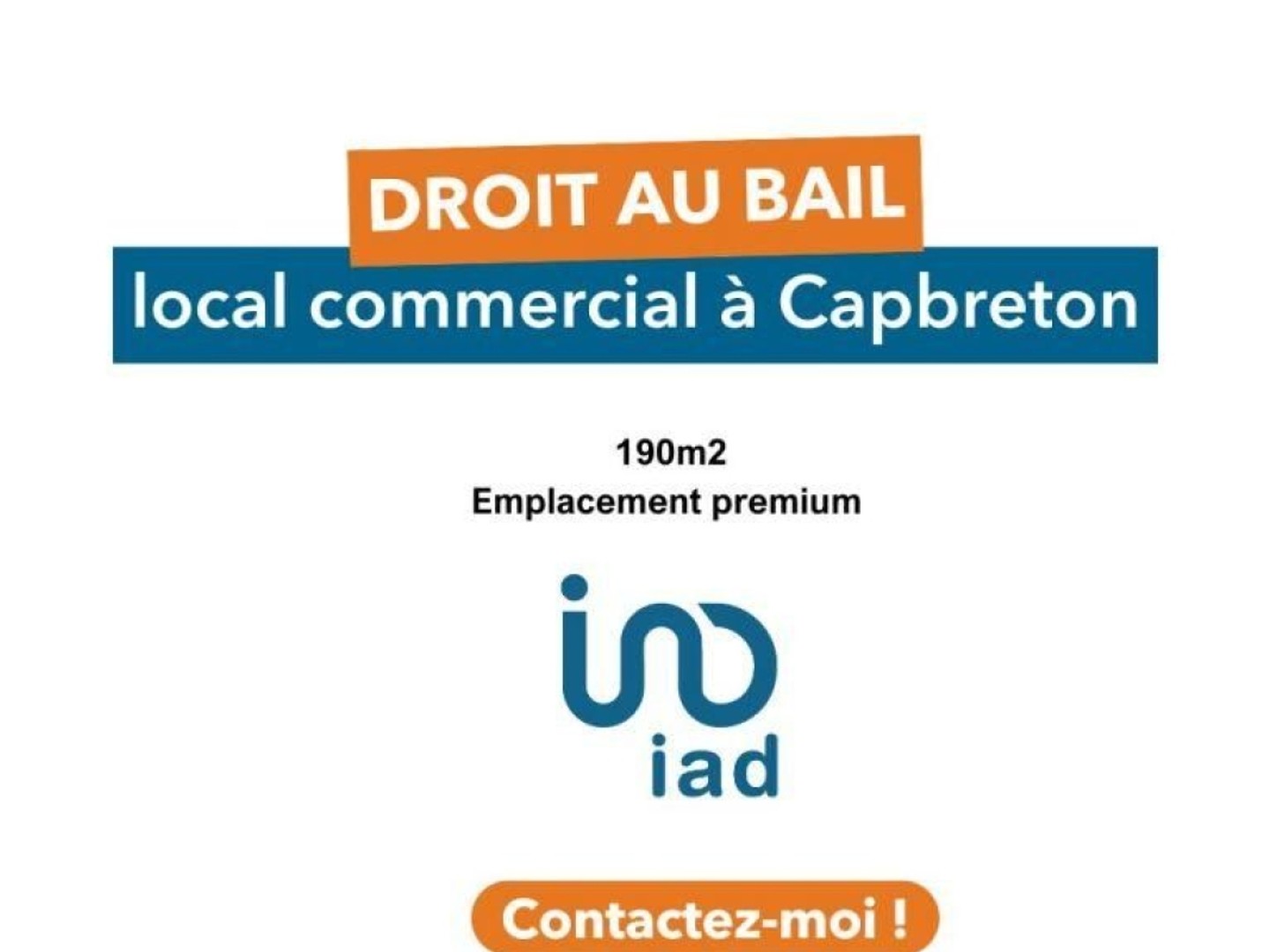 Vente Droit au bail 190 m²