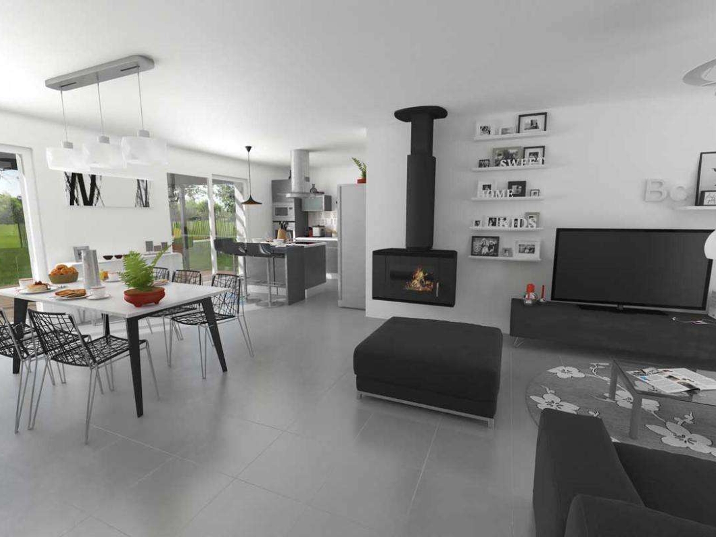 Maison 4 pièces 92 m²