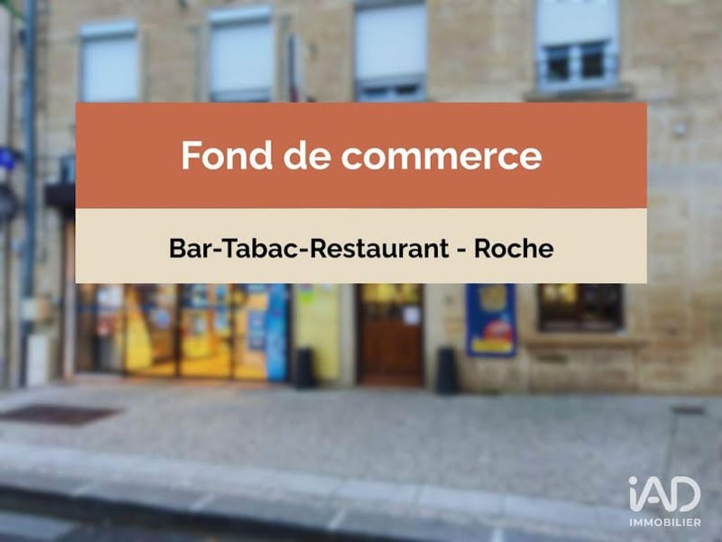 Fonds de commerce 140 m²