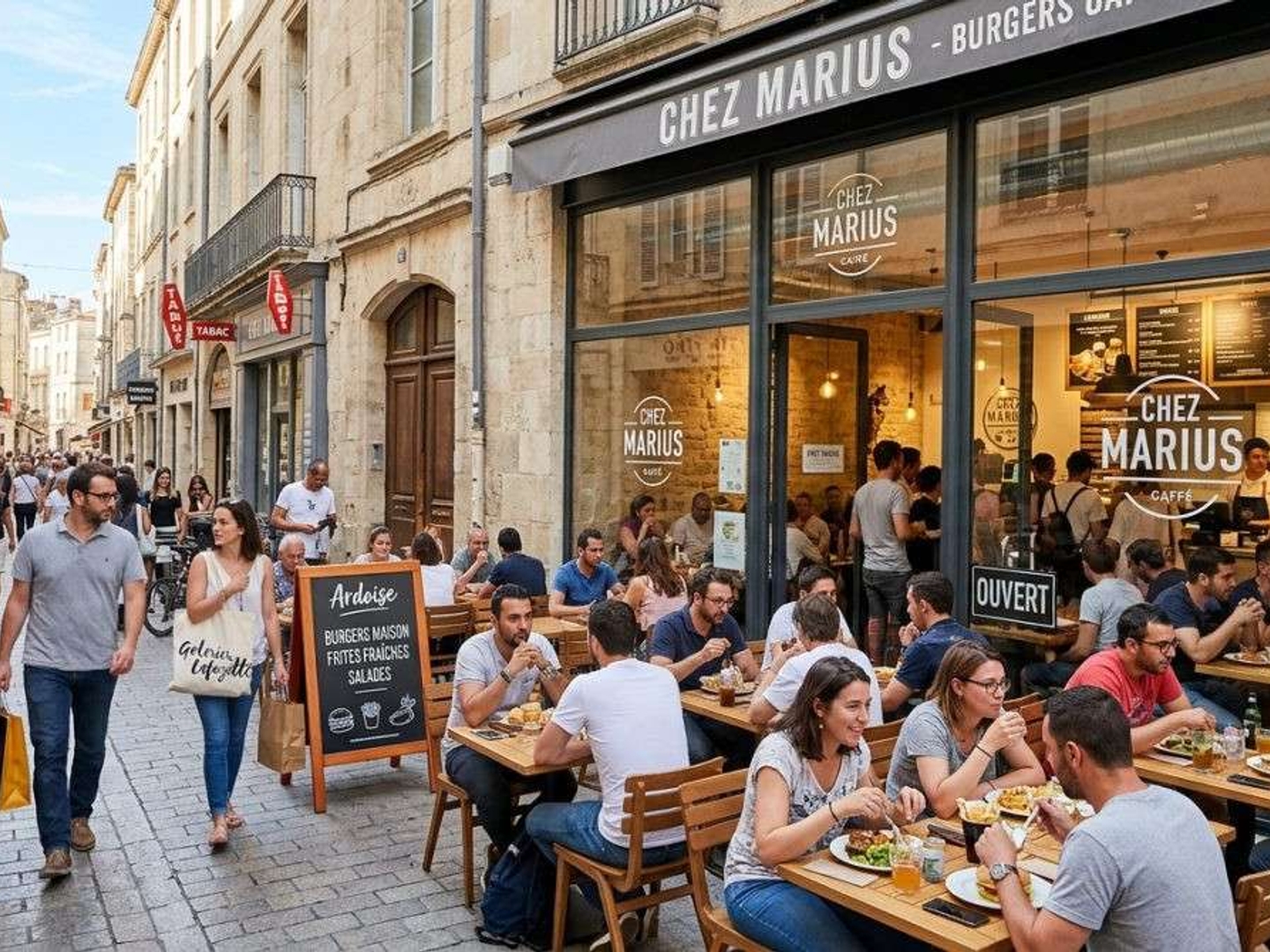 Vente restauration rapide à Montpellier centre