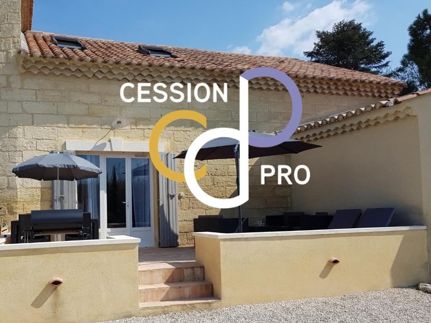 Mas De 250 M² Sur 1 200 M² A Ceder Au Sud D'avignon, Avec 4 Appa