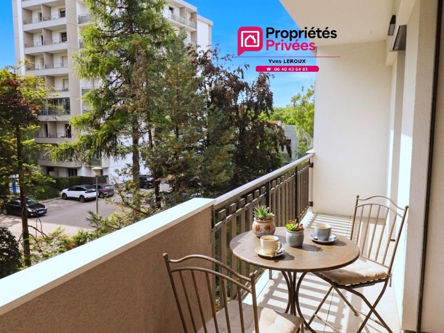 Appartement Type 3 , 72m² carrez, traversant avec Balcon sud/Est
