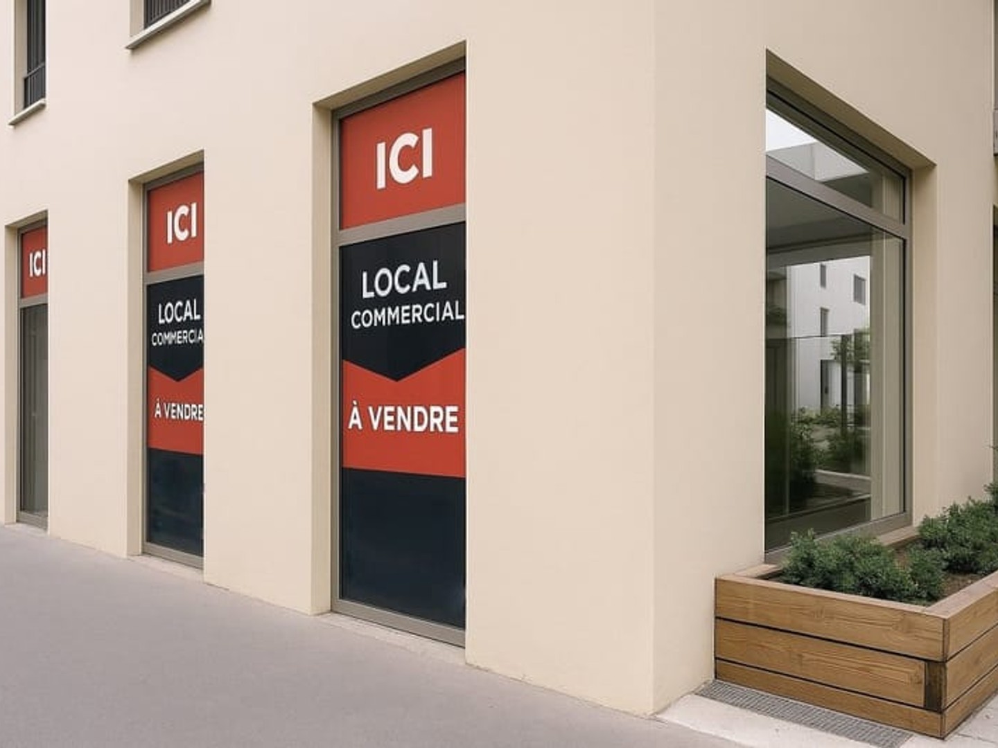 Bureaux 80 m²