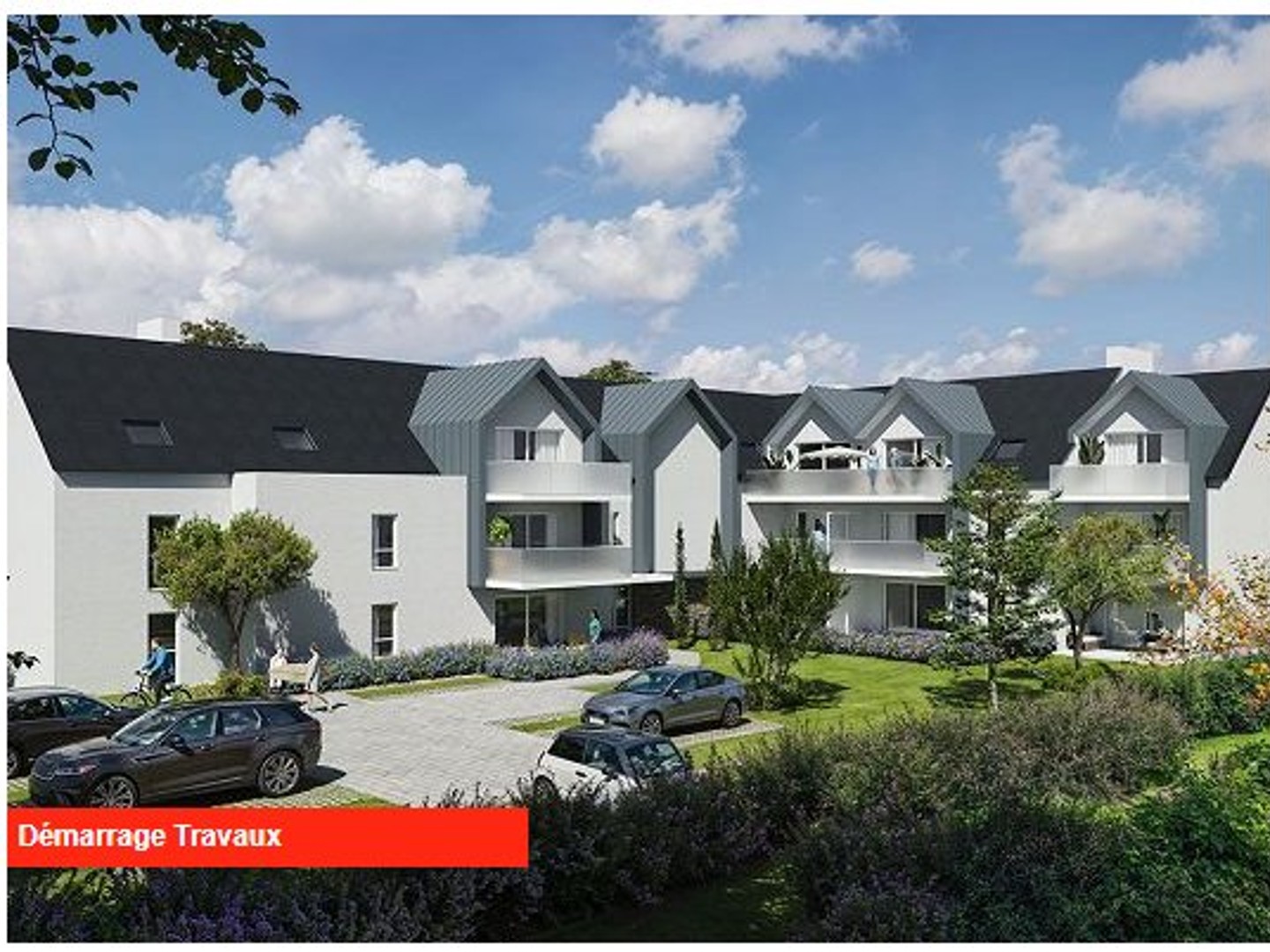Appartement neuf à 300m de l'océan