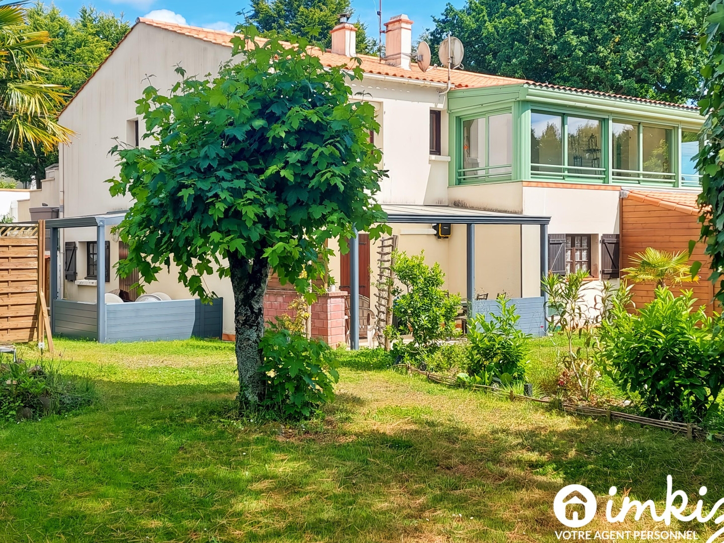 Maison familiale avec espaces independants