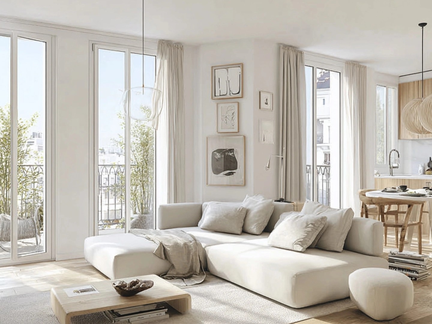 Appartement 4 pièces 84 m²
