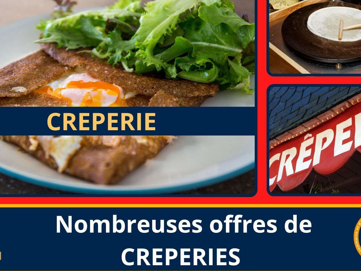 Vente crêperie log en ville dynamique de Saint Lo