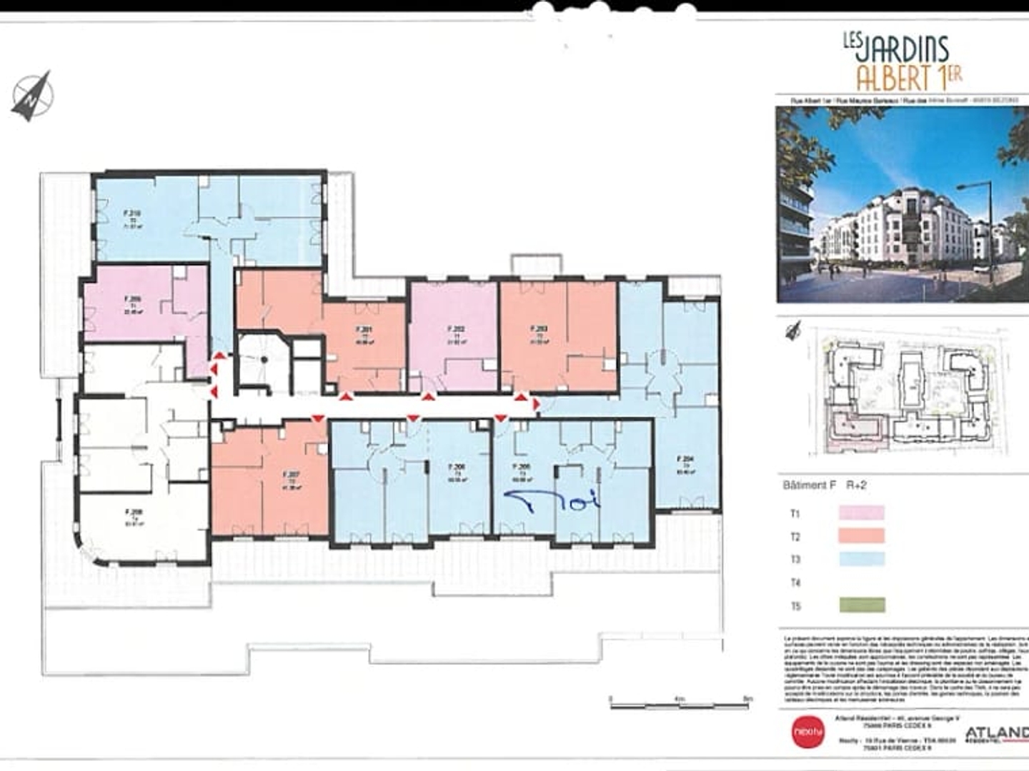 Appartement à vendre - 3 pièces - 61m2 - Bezons (95870)