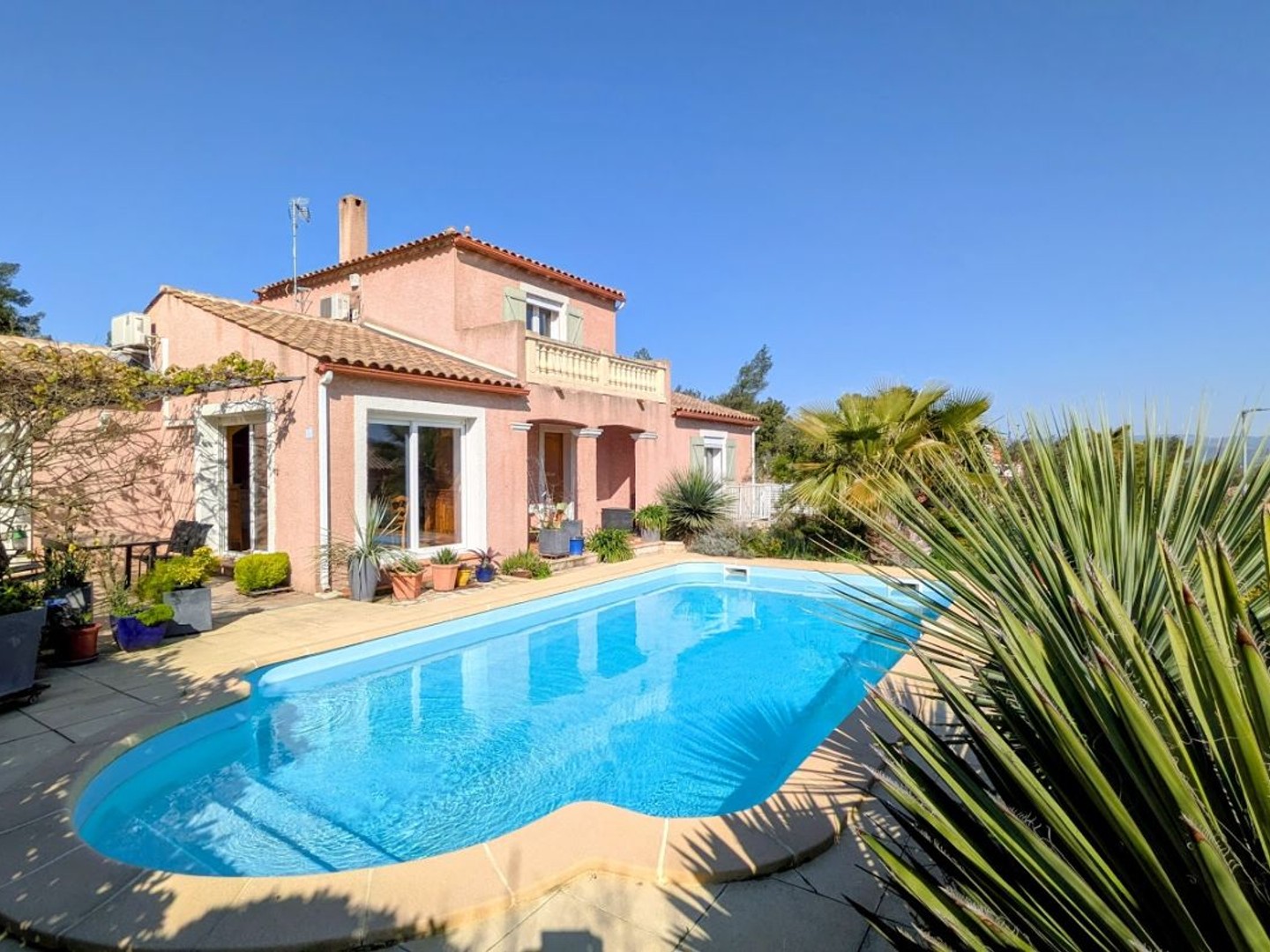 Villa avec vue panoramique à Tourouzelle (11200 - Aude)
