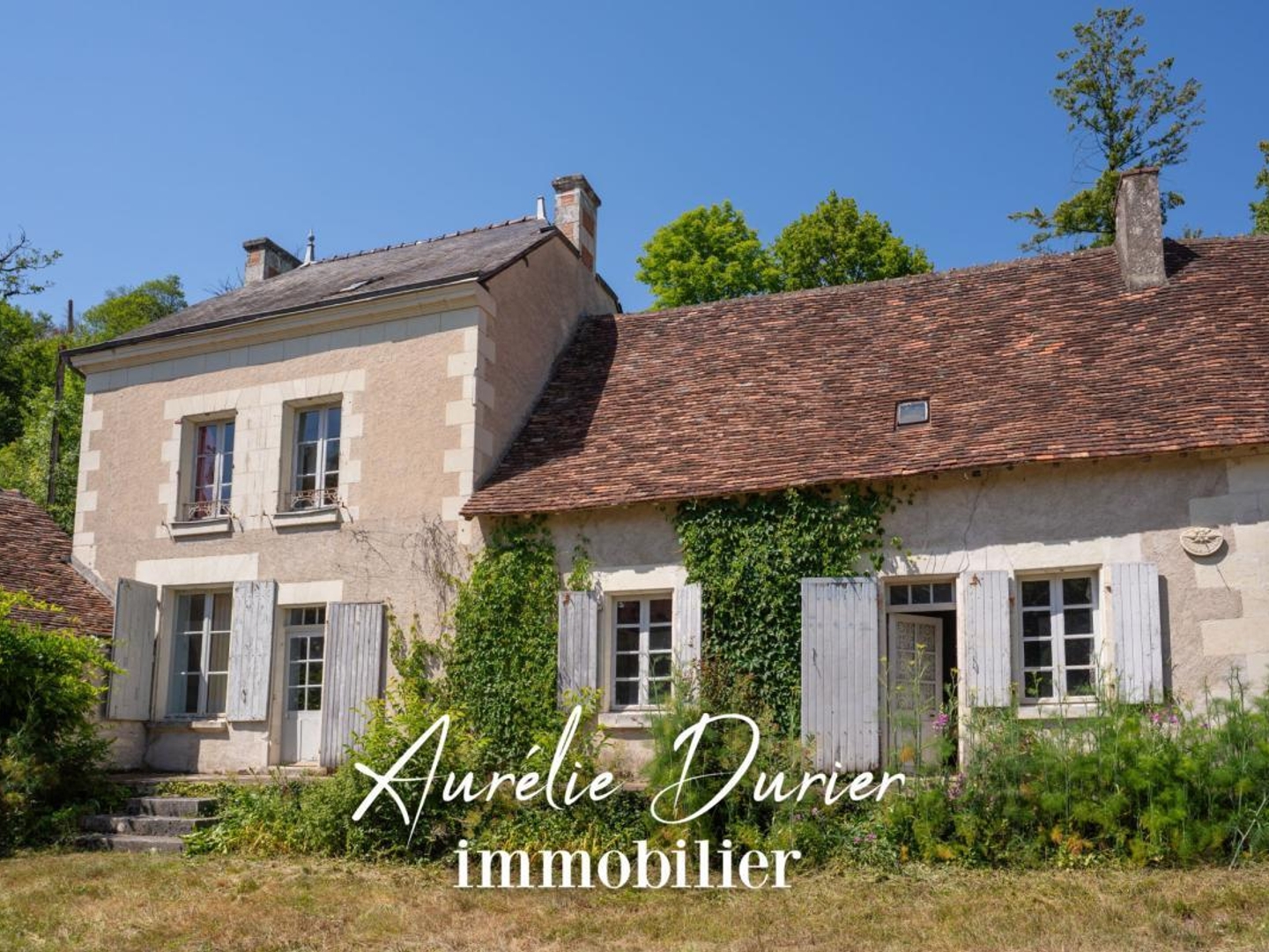 Maison à vendre - 13 pièces - 200m2 - Bossay-Sur-Claise (37290)