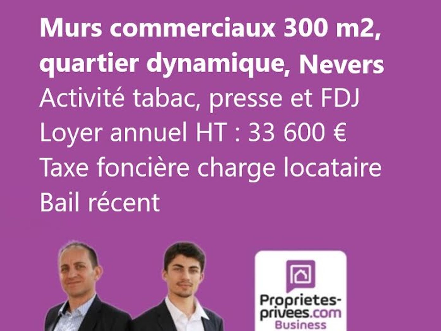 Commerce 300 m²