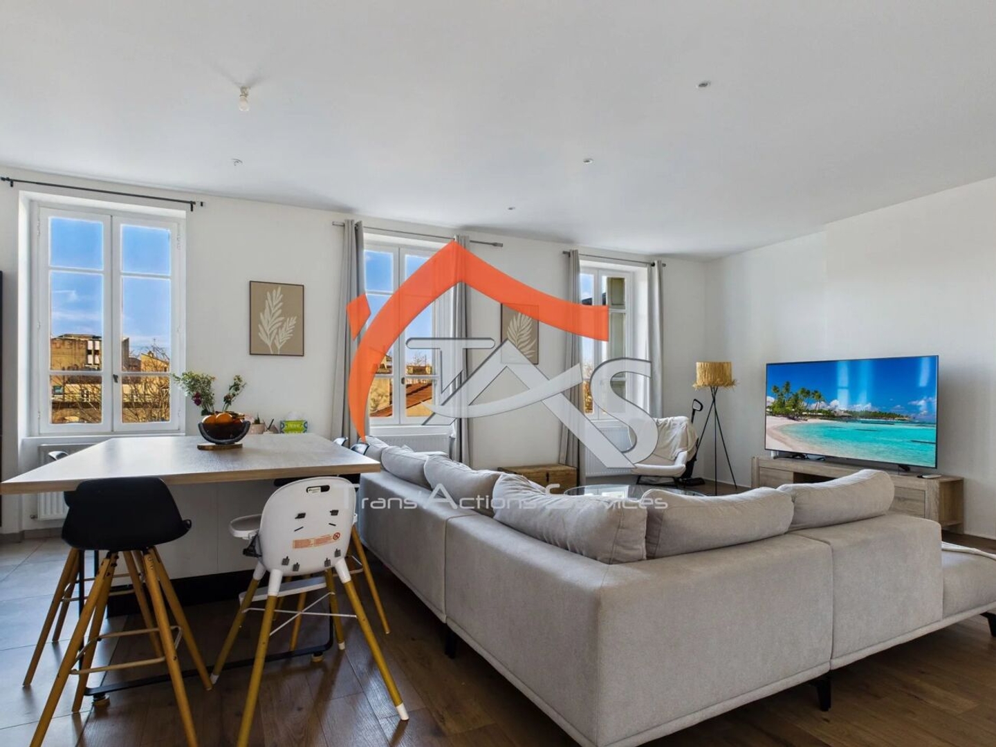 Appartement à vendre - 5 pièces - 93m2 - Saint-Étienne (42000)