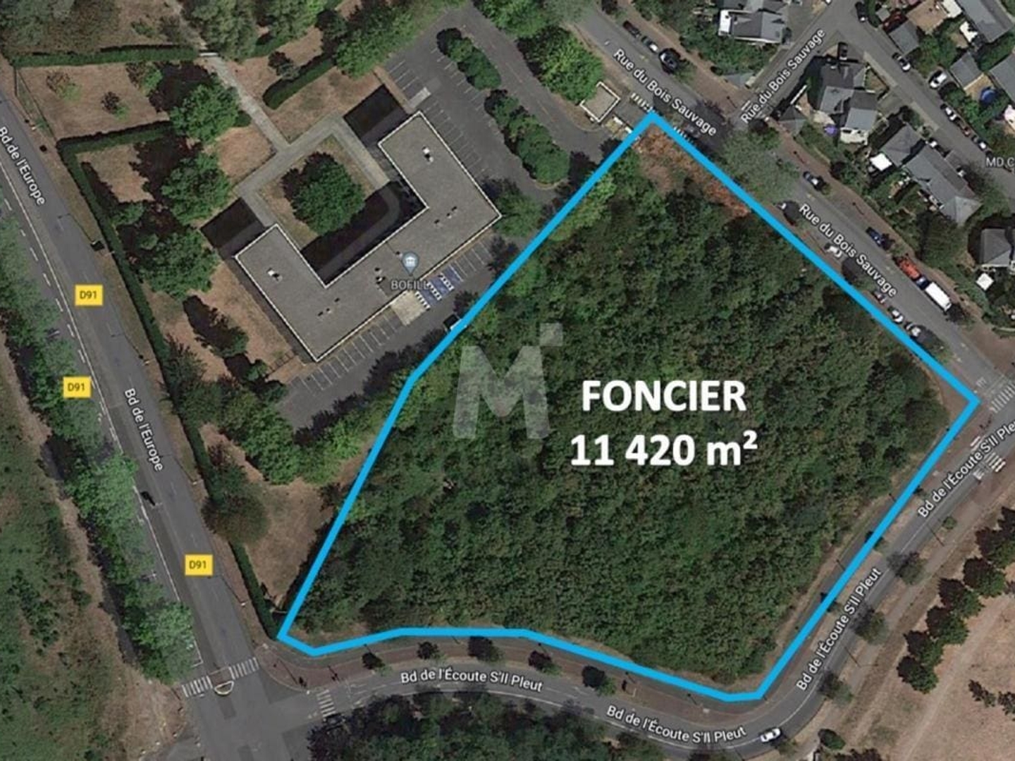 Vente Terrain Evry Courcouronnes 91000