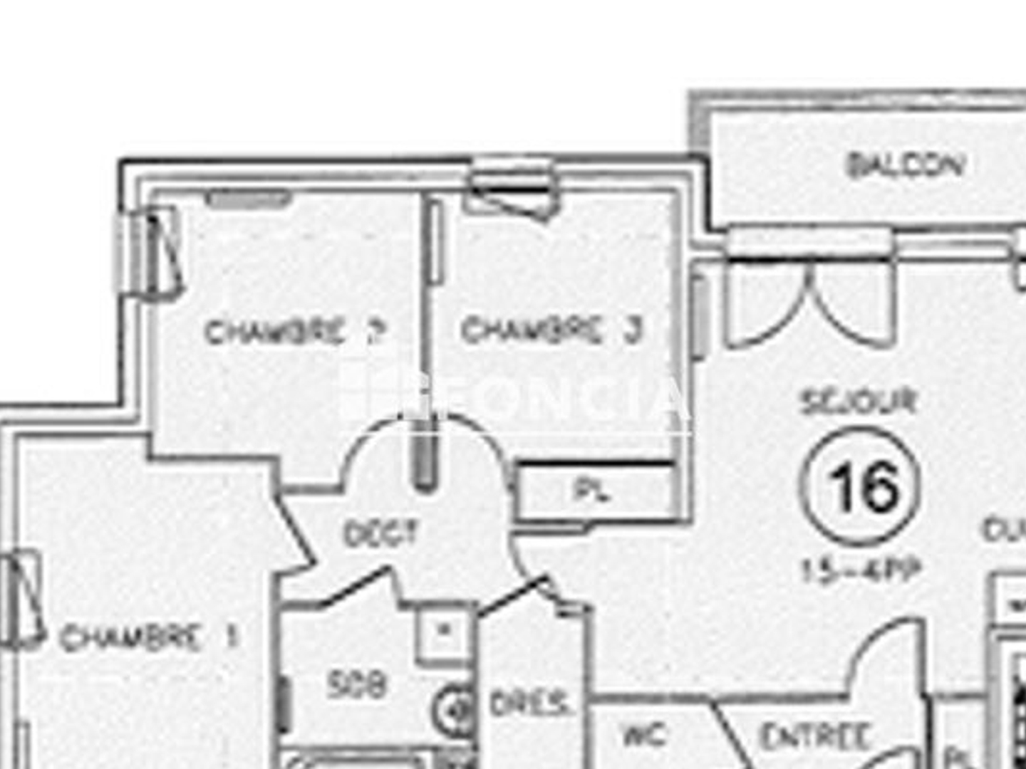Appartement 4 pièces 75 m²