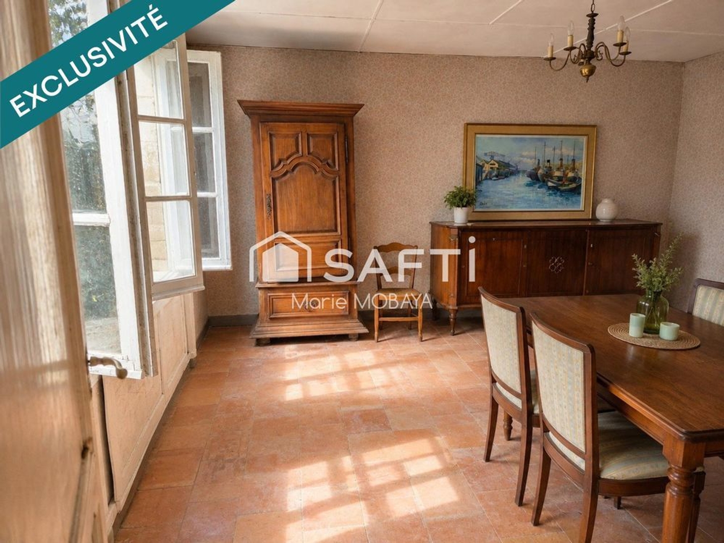 Maison à vendre - 2 pièces - 71m2 - Sablons (33910)