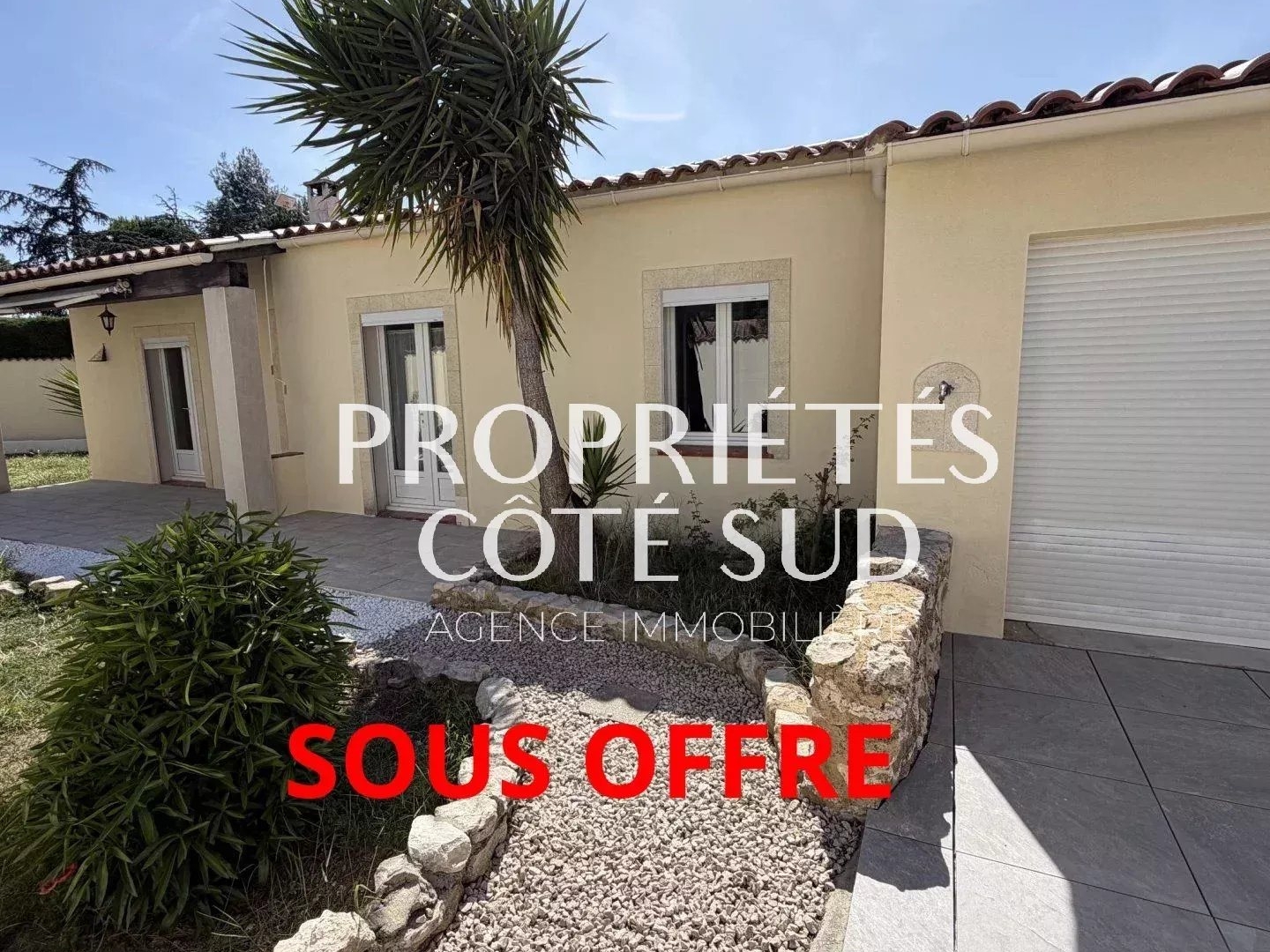 ROCHEFORT DU GARD Maison de 90 m2 sur 480 m2