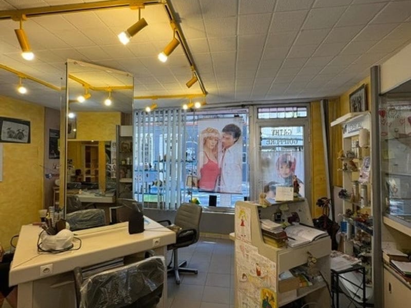 Salon de coiffure mixte